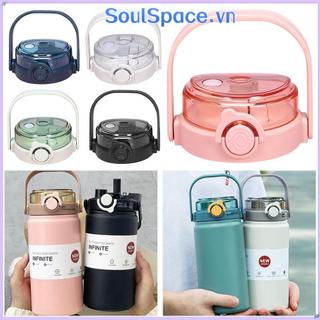 SOULSPACE 1 Cái Nắp Chai, Phụ Kiện Chai Nắp Cốc Tumber, Chống tràn Đa Năng Therms Nắp Cốc