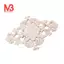 Rất nhiều Gỗ Khắc Dài Onlay Đính Tường Hoa Không Sơn Tủ Trang Trí Cửa Loại: 21x15cm