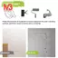 Băng lưới sợi thủy tinh trắng tự dính cho lỗ nứt