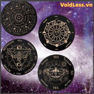 Bảng Bói Toán Dowsing KHÔNG GỈ, Đồ Dùng Phù Thủy Altar Bảng Con lắc Ngôi Sao Siêu Vật Lý, Đĩa Quyết Định Phép Thuật Bảng Tin Thiền
