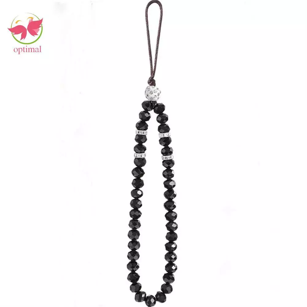 OPTIMAL GIỚI HẠN Vỏ Điện Thoại Dây Đeo Cổ Tay Dây Đeo Bling Hạt Dành Cho Nữ Trang Sức Phụ Kiện Dây Điện Thoại Dây Đeo Điện Thoại Di Động Dây Điện Thoại Dây Buộc Điện Thoại
