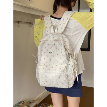 Women's Korean-Style Backpack – Water-Resistant, for School