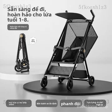 Xe đẩy em bé/Xe đẩy cho béXe đẩy trẻ em nhẹ, có thể gấp gọn và mang theo, xe đẩy em bé nhỏ gọn, xe đẩy dù, xe đẩy du lịc