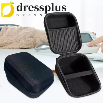 Hộp đựng máy đo huyết áp DRESSPLUS, Túi bảo vệ máy đo huyết áp vỏ cứng di động, có tay cầm Vỏ cứng chống nước chống sốc cho máy đo huyết áp