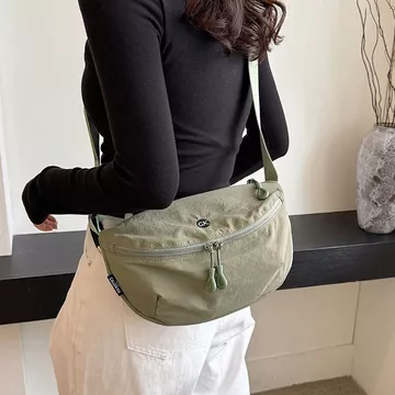 Women's Nylon Underarm Bag – Water-Resistant