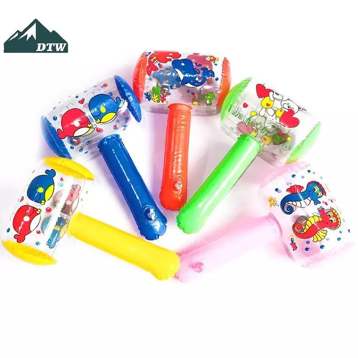 DTW Búa bơm hơi có chuông Air Hammer Đồ chơi trẻ em Đồ chơi trẻ em Đồ dùng dự tiệc Đồ chơi bơm hơi Đồ chơi bể bơi Đồ chơi trẻ em Thể thao