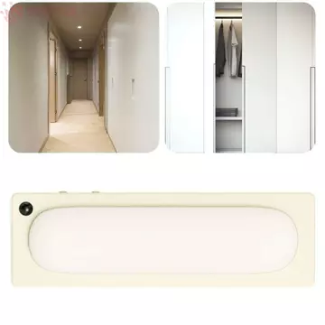 [COD] Đèn nhỏ, Đèn tự động không dây đa năng, Cảm biến thông minh di động Cảm biến hồng ngoại Cảm biến hồng ngoại có thể sạc lại cho cơ thể con người Đèn ngủ cảm ứng cầu thang