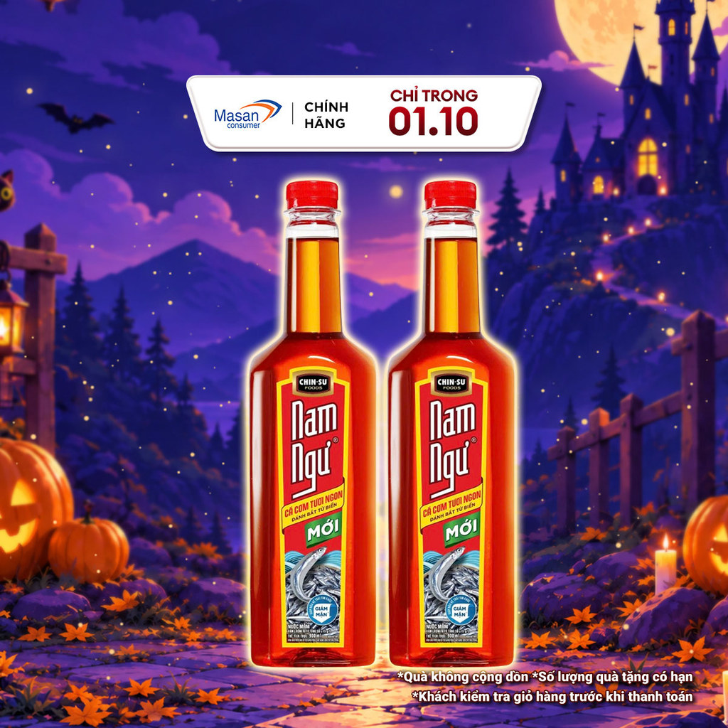 (Chọn loại) Combo 2 Nước mắm Nam Ngư 750ml/900ml