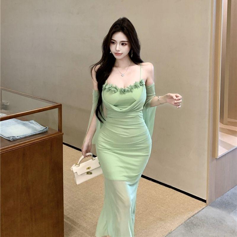 Váy lưới đi biển nghỉ mát Váy đuôi cá hông