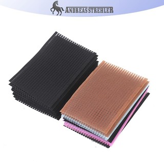Onetimingfine 12 Miếng Dán Tóc Kẹp Nổ Cố Định Liền Mạch Dán Bài Viền VN