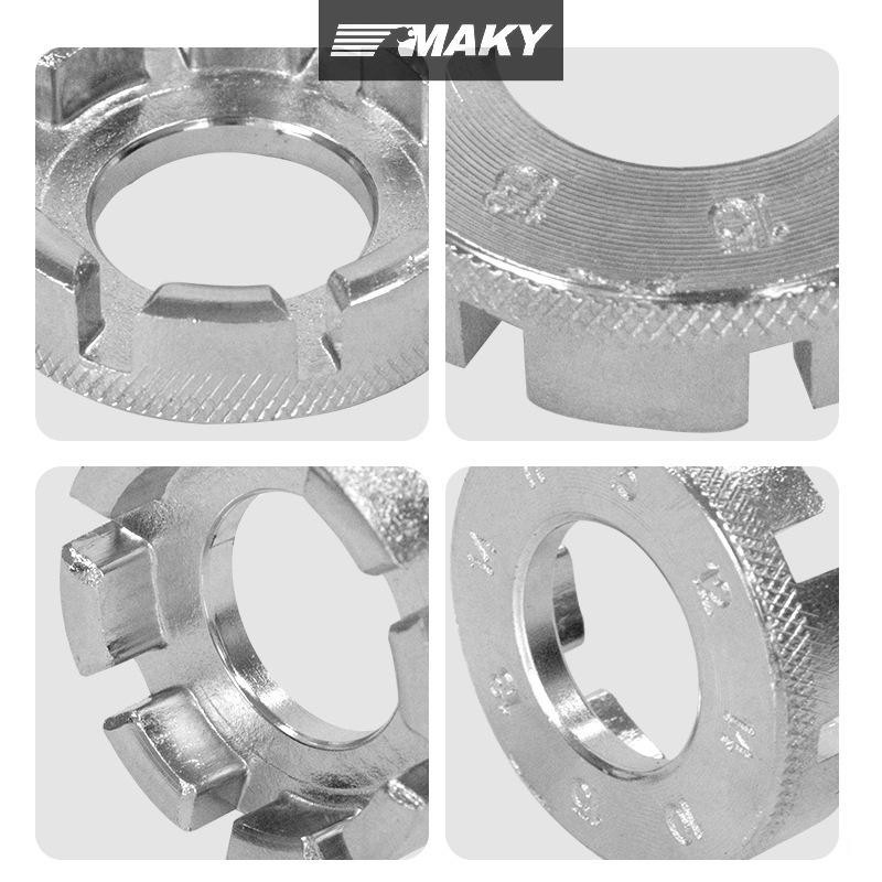 Newwellknownepic Nói Cờ Lê 8 Cổng Chrome Molypden Dây Thép Điều Chỉnh Phụ Kiện VN