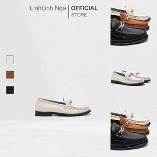 Giày PEDRO Studio Jeanne Leather Loafers - PW1-65980033 chính hãng đủ bill