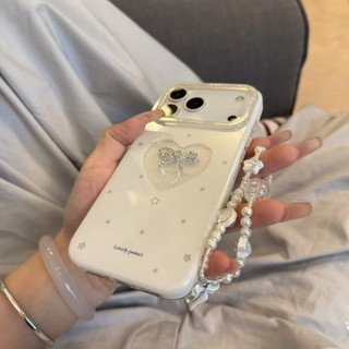 Ins long lanh trái tim rỗng Thích hợp cho 17promax16iPhone151413Vỏ bảo vệ chống sốc Hàng hóa tại chỗ dành cho nữ