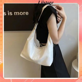 Túi xách nữ đeo vai túi tote da trơn dáng xinh cá tính Liistore k255