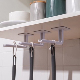 Móc treo đồ dán tường chữ L - đa năng, tiện dụng