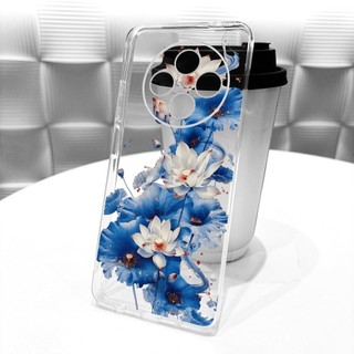 Dành Cho OPPO Reno 12F 4G 5G Vỏ Reno 12 FS CPH2637 CPH2687 Vỏ Silicon Mềm Hoa Bướm Thời Trang Cho OPPO F27 Vỏ Điện Thoại