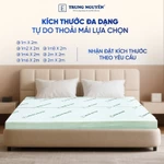 Nệm cao su non thế hệ mới gấp 2 Trung Nguyên, nệm gấp gọn tiện lợi, êm ái, đàn hồi thoáng khí đủ kích thước theo yêu cầu — ảnh 7