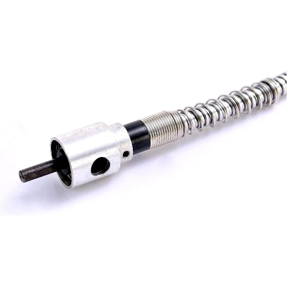 SAIA Flex Trục Adapter, Tay Cầm Cao Su Ống Nối Dài Linh Hoạt Mở Rộng Máy Khoan Linh Hoạt, Cáp Thép Không Gỉ Đa Năng 6.5 Mm Chuck Đính Kèm Khắc Làm Việc