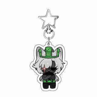 Acrylic Forsaken HOT Game Guest 1337 Noob Shedletsky John Doe c00lkidd Elliot Chibi Pendant KeyRing Gaming Keychains Gif