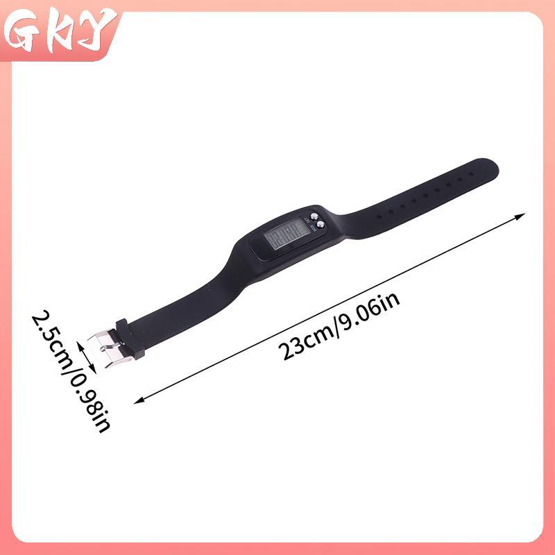 GKY Đồng Hồ Thể Thao Pedometer với Màn Hình LCD Đo Bước Chân, Khoảng Cách và Lượng Calo Tiêu Thụ
