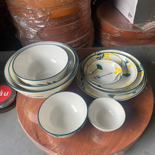 Bộ Chén Dĩa Sứ Hoa Bồ Công Anh – Thanh Lịch, Tinh Tế Cho Mọi Bữa Ăn Gia Đình