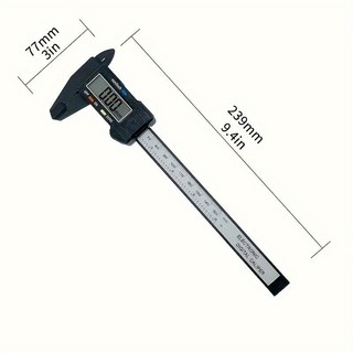 [vạn] Thước kẹp điện tử đo kỹ thuật 150mm, hiển thị LCD, chính xác cao, thước đo vernier hiện đại
