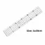 Thước Quilting KANGN, Chất liệu Acrylic Mark Thước chăn vuông, Thước cắt vải đa kích thước chất lượng cao Dự án chăn bông