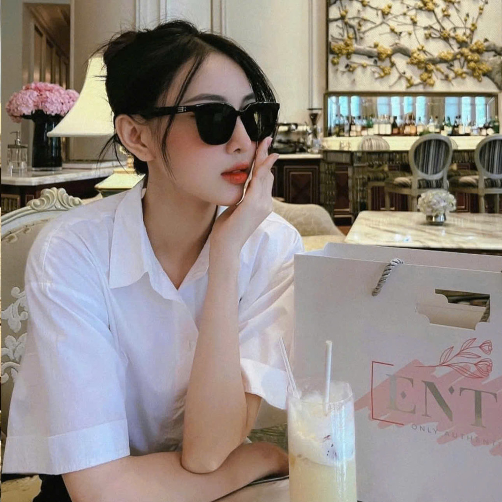 [Auth.entic] [Ảnh thật] Kính Mát G.M.Tam 01 Màu Đen