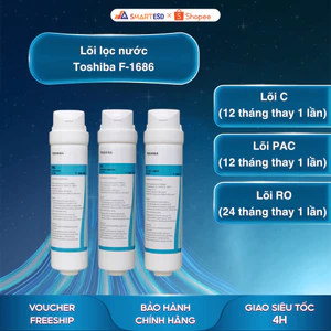 Lõi lọc nước Toshiba F-1686 (Cho máy N1686UV, N1843S, W1905S, W1035S, W1630SV, N1660SV, H1660SV)