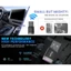 PCF * Bộ chuyển đổi chơi trên ô tô cho điện thoại thông minh liền mạch với kết nối xe Vỏ nhựa có độ bền