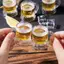 5 / 10 Chiếc Cốc Bia 30ml Tay Cầm Nhỏ Rượu Whisky Nhựa Mini Cho Tiệc Cốc Thủy Tinh Barware Nhà Bếp Thanh Ăn Trang Trí Sân Vườn Nhà VN