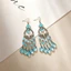 Phong Cách Dân Tộc Nhẹ Sang Trọng Cao Cấp Dài Giọt Nước Bông Tai Bohemian Tua Rua Hàng Ngày Phù Hợp Với Bông Tai
