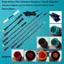 Dây gãy phanh PYCOU, 115mm / 175mm / 90mm / 290mm / 235mm Truyền chuỗi nối dài kim loại, Dòng tín hiệu cảm ứng từ tính 2PIN3PIN cho xe tay ga điện / cho động cơ Bafang