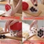 7-Hole Press Cherry Core Remover Cherry Red Date Core Remover Multi Particle Separator Fruit Seed Remover Tool AKLU