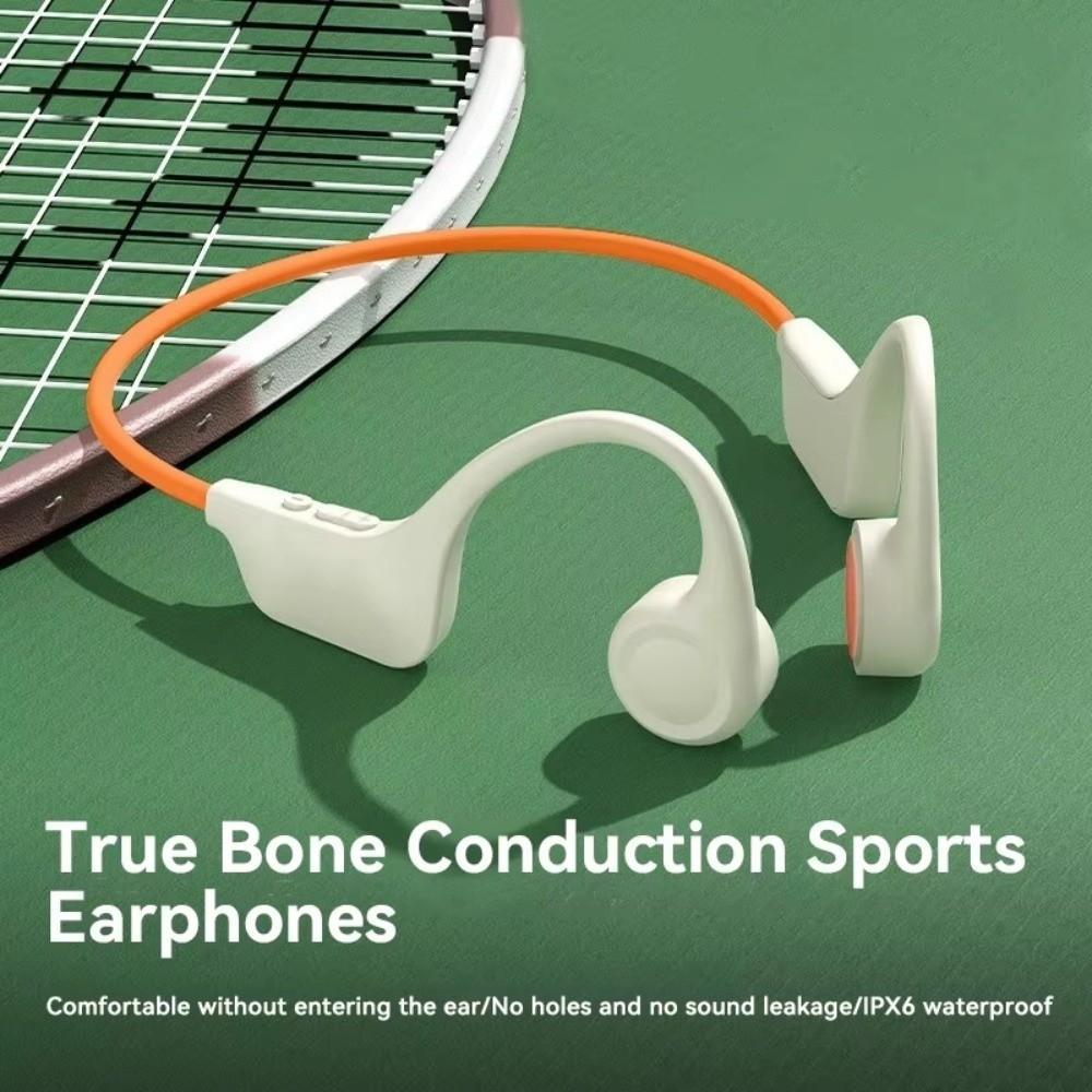 Tai nghe dẫn truyền xương SAIA, Tai nghe không dây chống nước Bluetooth 5.4 IPX8, Dễ sử dụng với micrô Tai nghe thể thao Bài tập