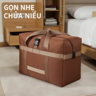 Túi Du Lịch Vải Oxford Chống Thấm Size Lớn Gấp Gọn Dễ Cất Dùng Cho Du Lịch Chuyển Nhà Cất Đồ Theo
