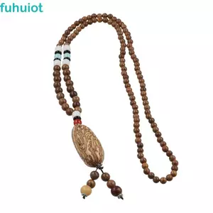 FUHUIOT Nữ Vòng Cổ Retro Cá Tính Đảng Trang Sức Mặt Dây Chuyền Voi Bầu Phù Hợp Với Phật Giáo Phụ Kiện Trang Sức
