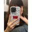 Ốp Điện Thoại Graffiti Crown QYJS Thích Hợp Cho IPhone 12 PRO XR XSMAX 11 13 14 15 ProMax 16 E 17 AIR 7 8 PLUS Phim Vỏ Cứng Sáng Bóng Đơn Giản