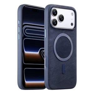 Bao da thu hút từ tính PC và vật liệu Tpu Vỏ điện thoại cho iPhone 17 Air 16 15 14 13 Pro Max Sạc không dây Magsafe Cover
