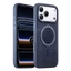 Bao da thu hút từ tính PC và vật liệu Tpu Vỏ điện thoại cho iPhone 17 Air 16 15 14 13 Pro Max Sạc không dây Magsafe Cover