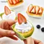 Bigapple 12 Chiếc Silicone Cupcake Nướng Cốc Muffin Lót Bộ, Chống Dính, Bánh Ngọt Khuôn RDG
