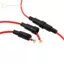 GE 1 10 Chiếc Vít Loại Thủy Tinh Cầu Chì Giá Đỡ 5X20mm 20AWG Dây Cáp An Toàn Cao Cho Điện Ban Lắp Ráp VN