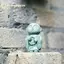 GE Dễ Thương Bền Thu Nhỏ Tượng Nhà Sư Handmade Tượng Trang Trí Bàn Làm Việc Cho Thiền Phòng Văn Phòng Tại Nhà Trưng Bày Tâm Linh VN