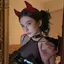Devil Horn Cartoon Cool Devil Cosplay Đạo cụ chụp ảnh Phụ kiện tóc [Mina]