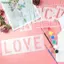 Bigapple 42 CÁI Letter stencils 3 Inch, Interloing Craft stencils Kit, Mẫu bảng chữ cái bằng nhựa có thể tái sử dụng RDG