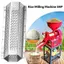 Sàng phay gạo lục giác 5 chân Loại 40 Bộ phận thép không gỉ cấp thực phẩm cho thiết bị phay gạo gia đình VN