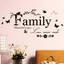 Thư Gia Đình Trích Dẫn Decal Vinyl Có Thể Tháo Rời Tranh Tường Nghệ Thuật Trang Trí Nhà Tường Stiers
