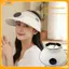 VFZ Quạt chạy bằng năng lượng mặt trời Mũ chống nắng có vành rộng Mũ che nắng ngoài trời thoáng khí để câu cá Làm vườn chèo thuyền Louislifecool
