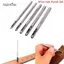 AqToCna 5 Chiếc Da Hình Tròn Lỗ Bộ Dây Đồng Hồ Rỗng DIY Dụng Cụ Có Hộp AqToCna