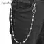 AqToCna Gothic Punk Bộ Xương Eo Dây Xích Dành Cho Nữ Hip-hop Ro Eo Dây Xích Kim Loại Quần Dây Xích Quần Jean Thời Trang Trang Trang Trí Dây Chuyền Quà Tặng AqToCna